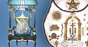 The Trinity Chair and Masonic Apron